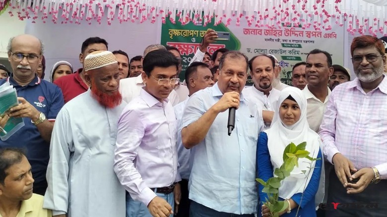 গাছের চারাকে শিশুর মতো যত্নে বড় করতে হবে: তথ্যমন্ত্রী