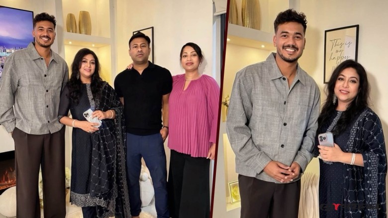 তাসকিনের সঙ্গে বারবিকিউ পার্টিতে শাবনূর